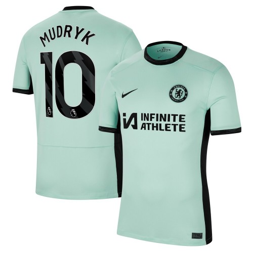 Maillot de Foot Chelsea Mudryk 10 Third 2023-24 Maillot de Foot Chelsea Mudryk 10 Third 2023-24